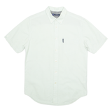BEN SHERMAN Mens Plain Shirt Green S