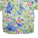 LIBRE Mens Shirt Blue Floral M