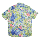 LIBRE Mens Shirt Blue Floral M