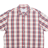 LEVI'S Mens Shirt Red Check L
