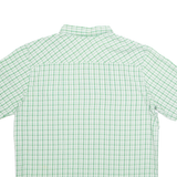 COLUMBIA Mens Shirt Green Check XL