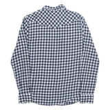 WRANGLER Slim Fit Mens Shirt Blue Gingham Long Sleeve M