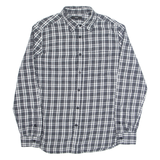 DIESEL Mens Shirt Black Check Long Sleeve L