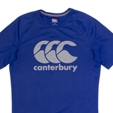 CANTERBURY Mens T-Shirt Blue S