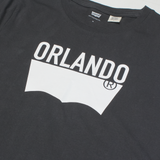 LEVI'S Orlando Womens T-Shirt Black USA M