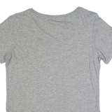 NIKE Just Do It Womens T-Shirt Grey S