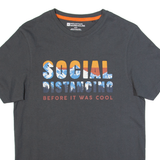 MOUNTAIN WAREHOUSE Mens T-Shirt Grey XS