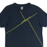 PRETTY GREEN Mens T-Shirt Blue S