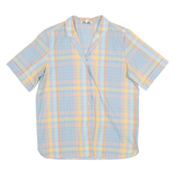POOLE Womens Shirt Blue Gingham S
