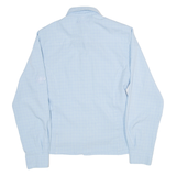MAMMUT Womens Shirt Blue Check Long Sleeve S