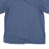 WOODPECKER Womens Denim Shirt Blue M