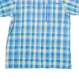 COLUMBIA Mens Shirt Blue Check L