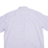 MILLE Mens Shirt Purple Striped XL
