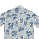 ROYAL CREATIONS Mens Shirt Blue Floral M