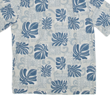 ROYAL CREATIONS Mens Shirt Blue Floral M