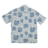 ROYAL CREATIONS Mens Shirt Blue Floral M
