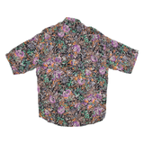 CIAPS Mens Shirt Purple Crazy Pattern L