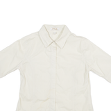 FILA Womens Plain Shirt Cream XXS