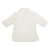 FILA Womens Plain Shirt Cream XXS