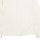 CANADA Womens Plain Shirt Yellow Long Sleeve M