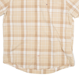 TOMMY HILFIGER Regular Fit Mens Shirt Brown Check XL