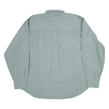 WRANGLER Mens Shirt Green Long Sleeve XL