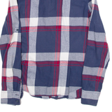 TOMMY HILFIGER Womens Shirt Blue Gingham Long Sleeve S