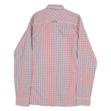 HILFIGER DENIM Mens Shirt Red Check Long Sleeve S