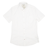 GUESS Mens Plain Shirt White S
