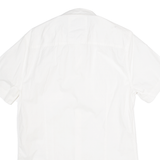 GUESS Mens Plain Shirt White S
