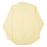 NAUTICA Mens Plain Shirt Yellow Long Sleeve XL