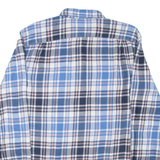 NAUTICA Mens Shirt Blue Check Long Sleeve L