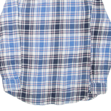 NAUTICA Mens Shirt Blue Check Long Sleeve L
