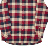 REDHEAD Mens Shirt Red Check Long Sleeve 2XL