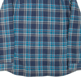 LEE Mens Shirt Blue Check Long Sleeve XL
