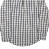 TOMMY HILFIGER Mens Shirt Grey Check Long Sleeve XL