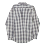 TOMMY HILFIGER Mens Shirt Grey Check Long Sleeve XL