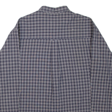 CHAPS RALPH LAUREN Mens Shirt Blue Check Long Sleeve L