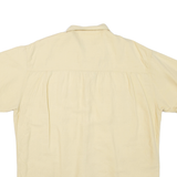 CHAPS RALPH LAUREN Mens Plain Shirt Yellow L