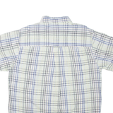 CHAPS RALPH LAUREN Mens Shirt White Check L