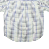 CHAPS RALPH LAUREN Mens Shirt White Check L