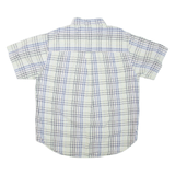 CHAPS RALPH LAUREN Mens Shirt White Check L