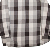 FIELD & STREAM Mens Shirt Grey Check Long Sleeve L