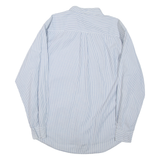 TOMMY HILFIGER Mens Shirt Blue Striped Long Sleeve XL