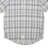 CALVIN KLEIN JEANS Mens Shirt White Check L