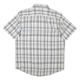 CALVIN KLEIN JEANS Mens Shirt White Check L