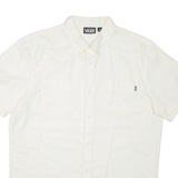 VANS Mens Plain Shirt White M