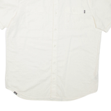 VANS Mens Plain Shirt White M