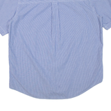 CHAPS Mens Shirt Blue Check L