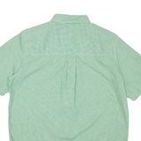 CHAPS Mens Shirt Green Check M